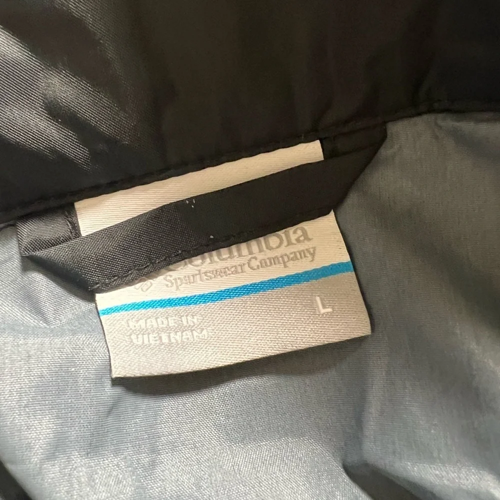 Columbia Switchback III Hooded Packable Jacket black size L - Picture 6 of 9